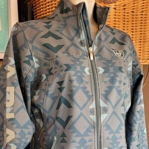 Ariat Tek Geometric Patterned Jacket Size M Women's